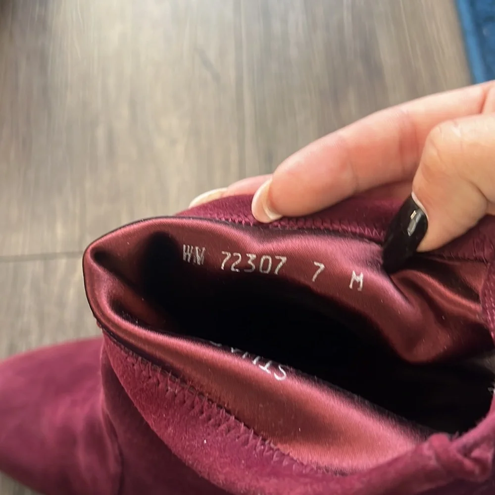 Stuart Weitzman Suede Booties - Picture 8 of 13